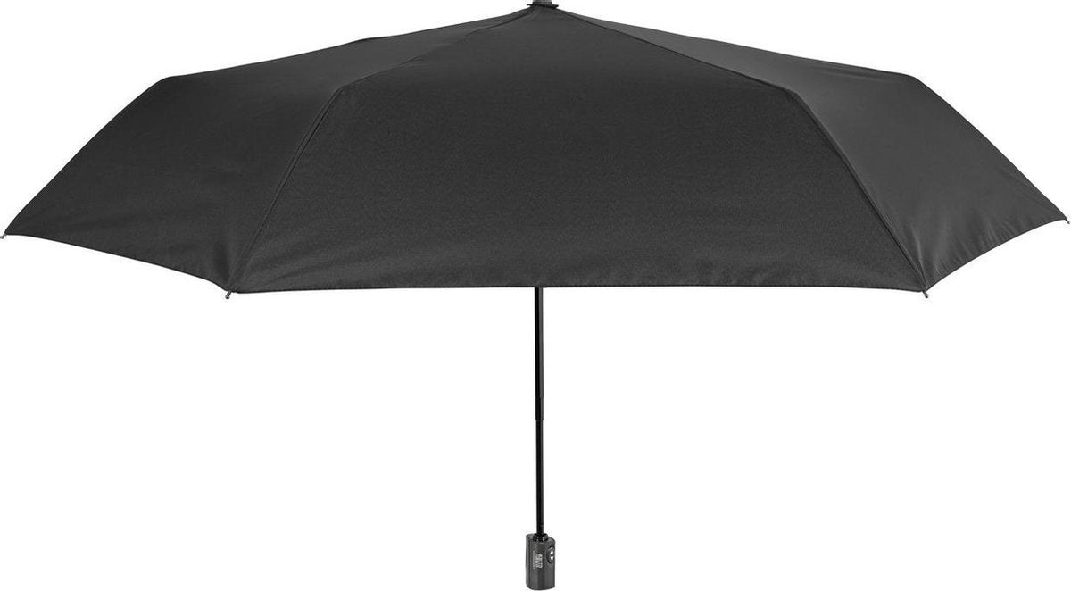 Perletti Mini-paraplu Automatisch Dames 54 X 95 Cm Zwart