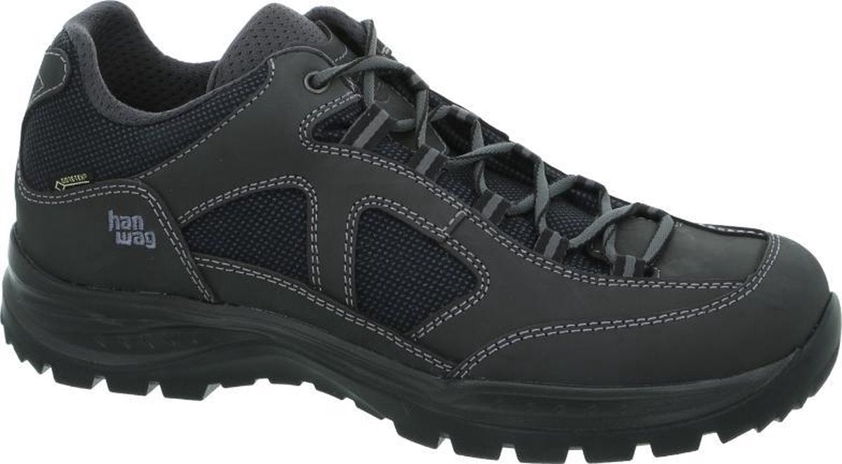 Hanwag Gritstone GTX Wide heren berg- en wandelschoenen antraciet