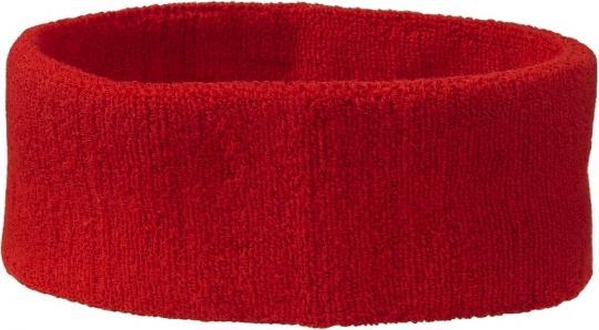 Hoofd zweetbandje rood