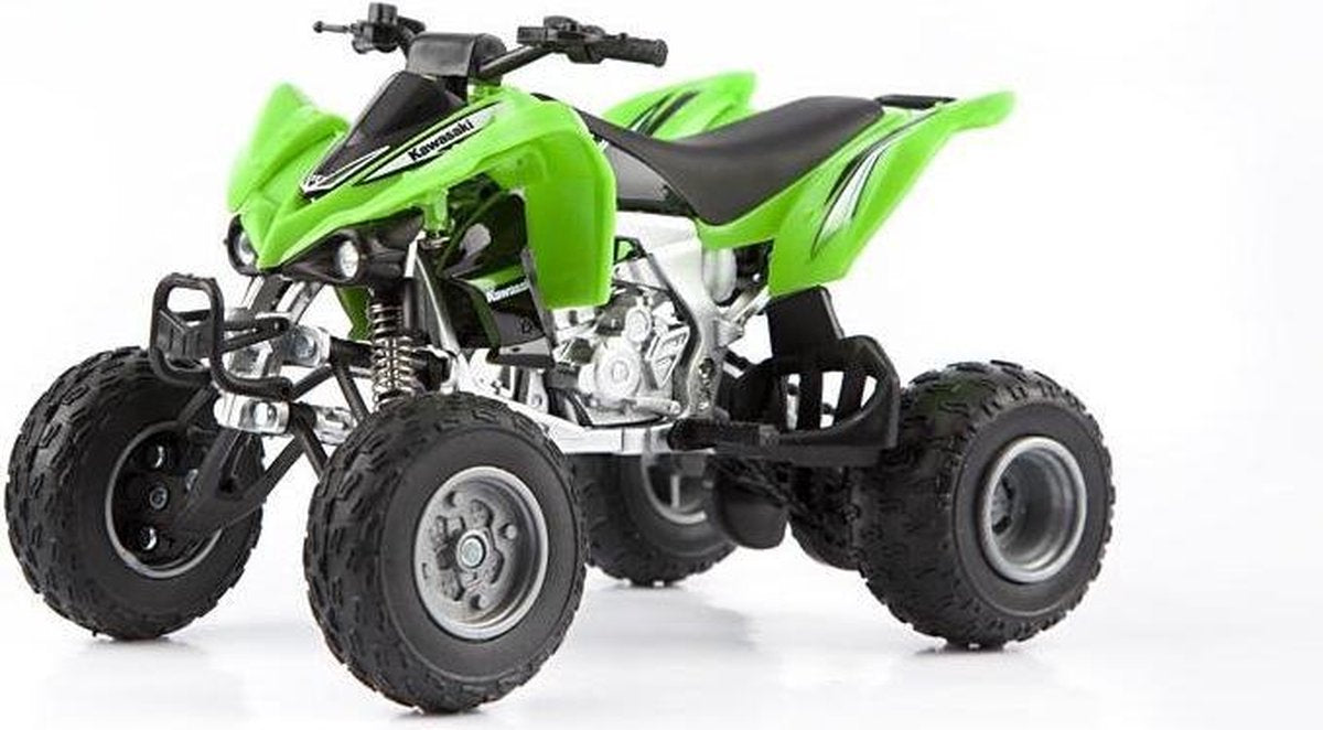 NewRay 1/12 Kawasaki KFX450R Quad ATV Groen Schaalmodel Speelgoed