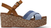 Toms Willow Dames Wedge - Navy - Maat 40