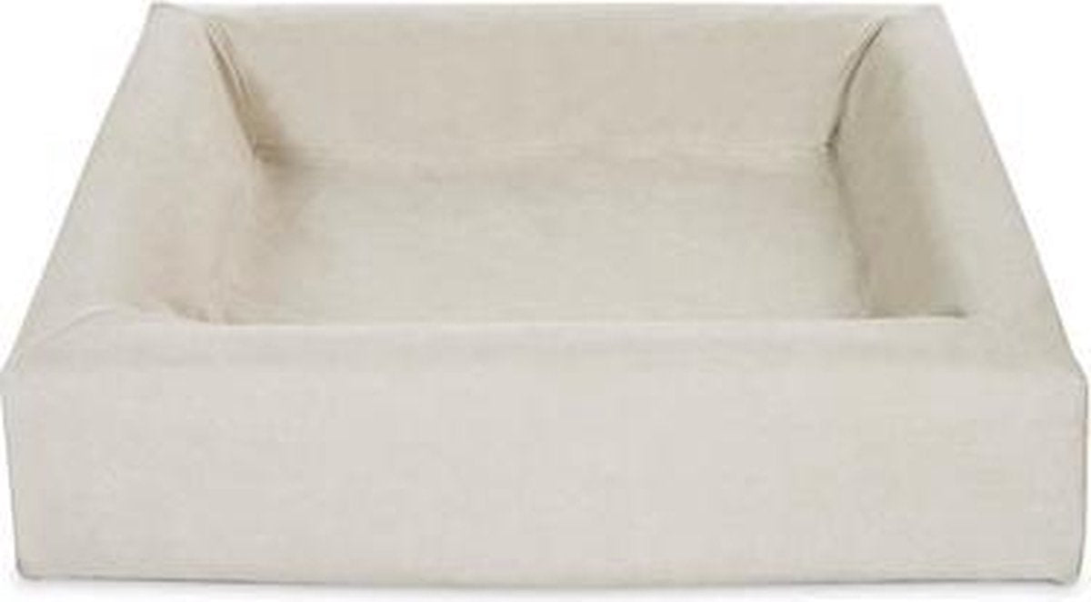 Bia bed cotton overtrek hondenmand zand - bia-50 60x50x12 cm - 1 stuks