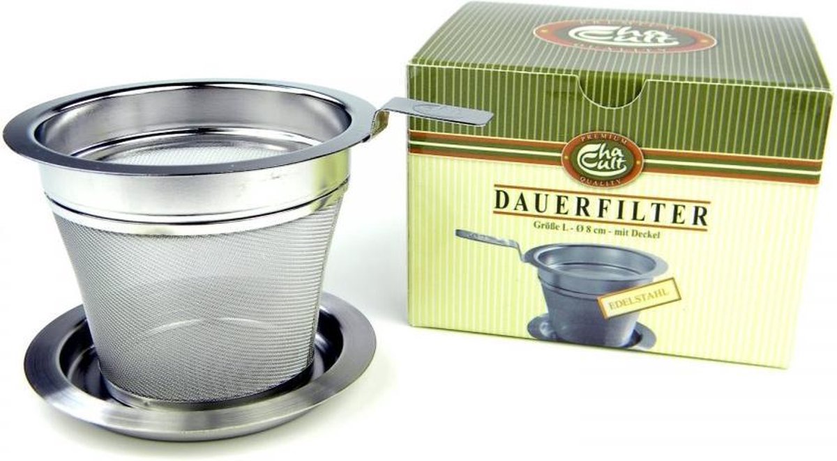 Theefilter RVS XL - Ø 8 cm