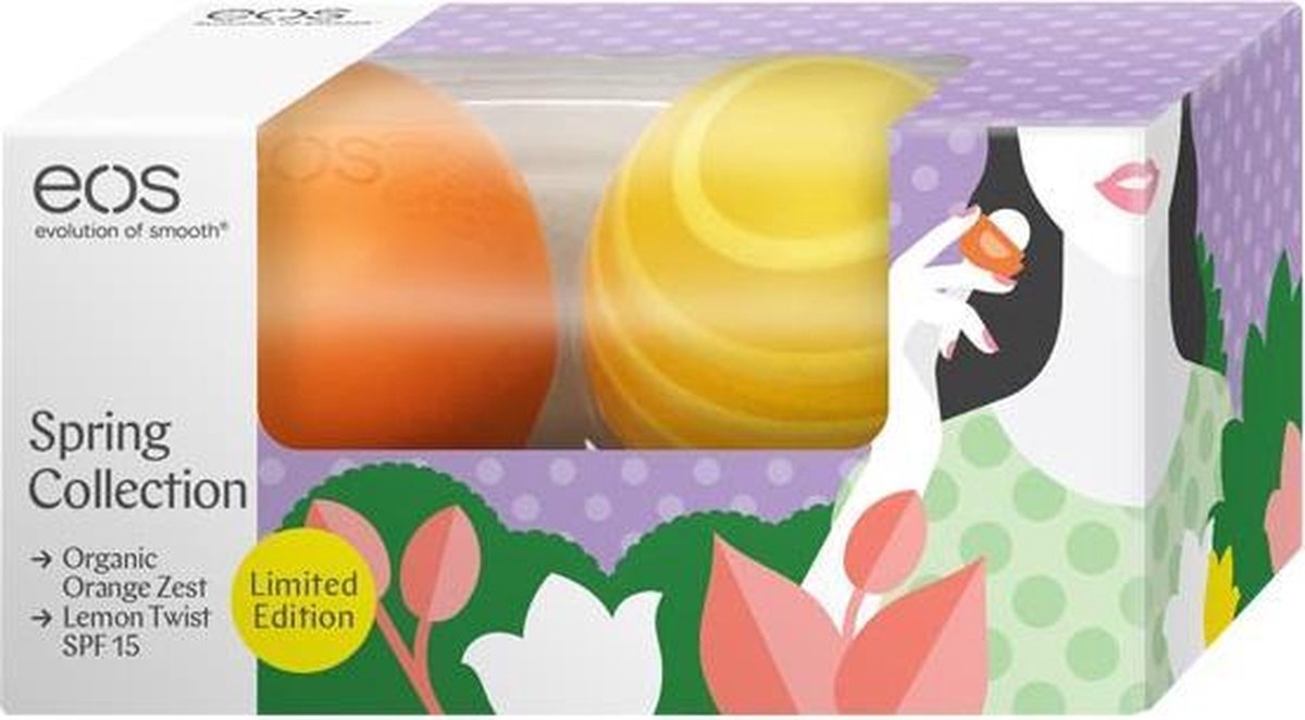 Spring Set EOS Lip Balm - 2 pc