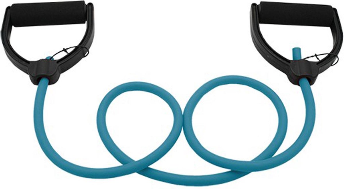 Fitness Tube | 1.2 meter | Blauw | Zwaar | Weerstandselastiek