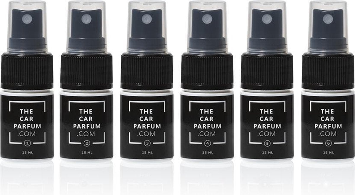 The Car Parfum - Variatiebox - 6x Autoparfum