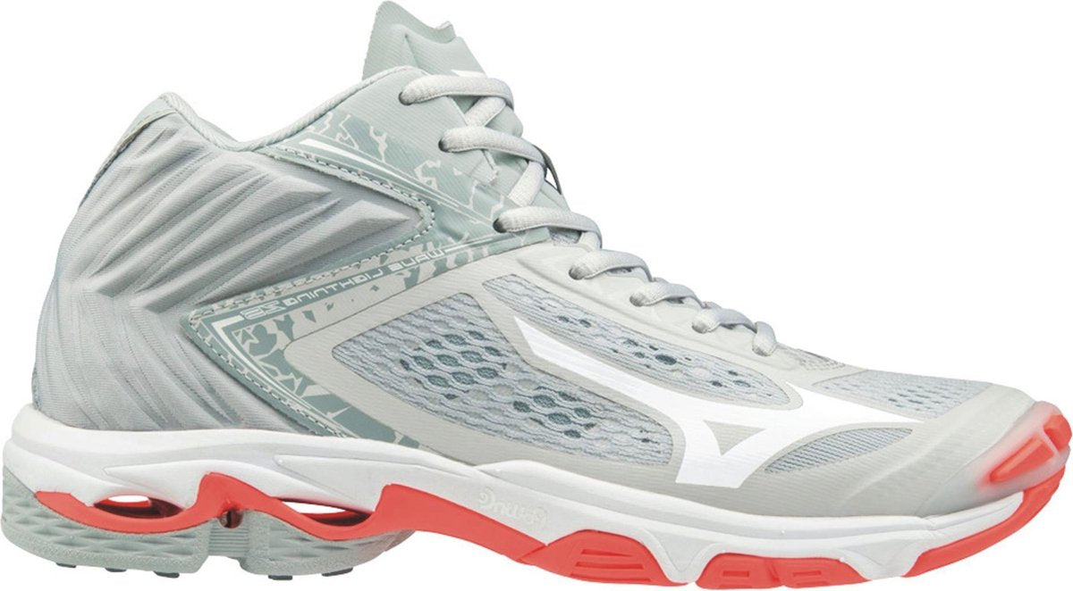 Mizuno Wave Lightning Z5 Mid Dames - Grijs - maat 42.5
