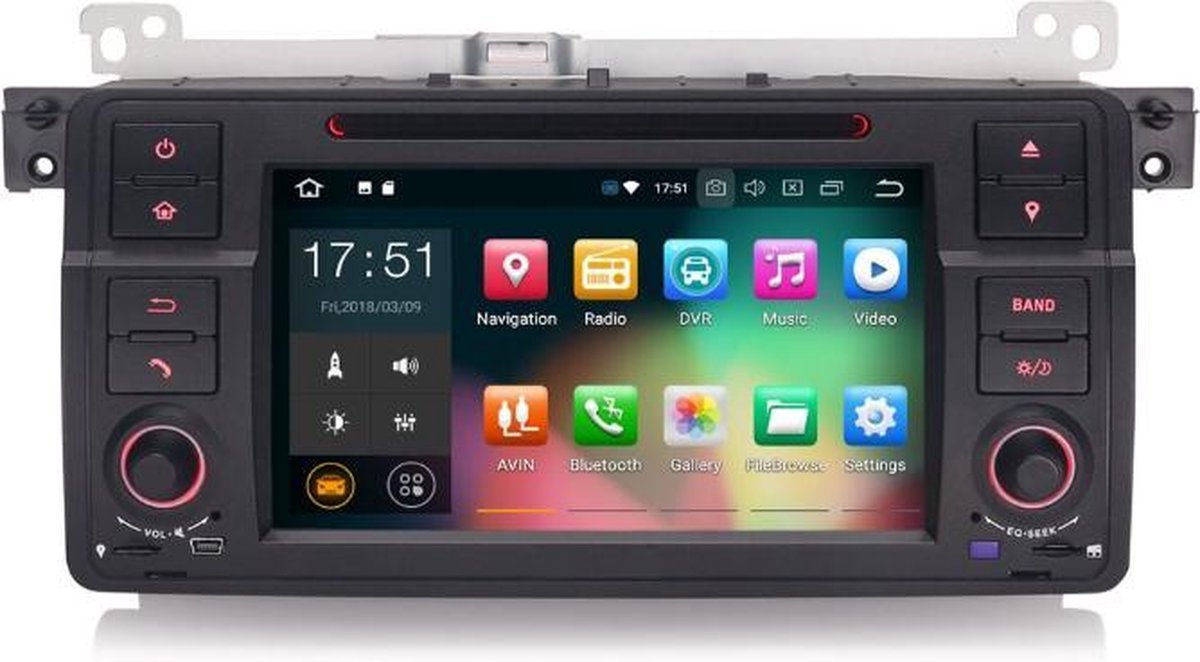Voltario® 7 " Android 8.0 Autoradio BMW