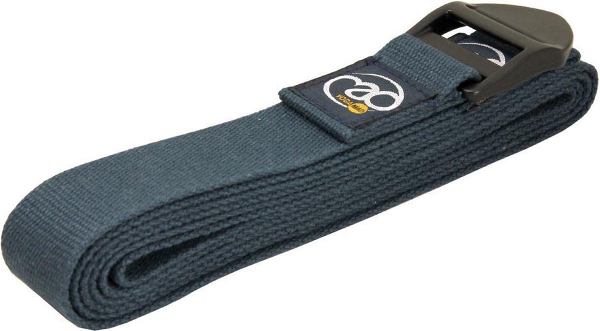 Yoga riem 2 meter - blauw