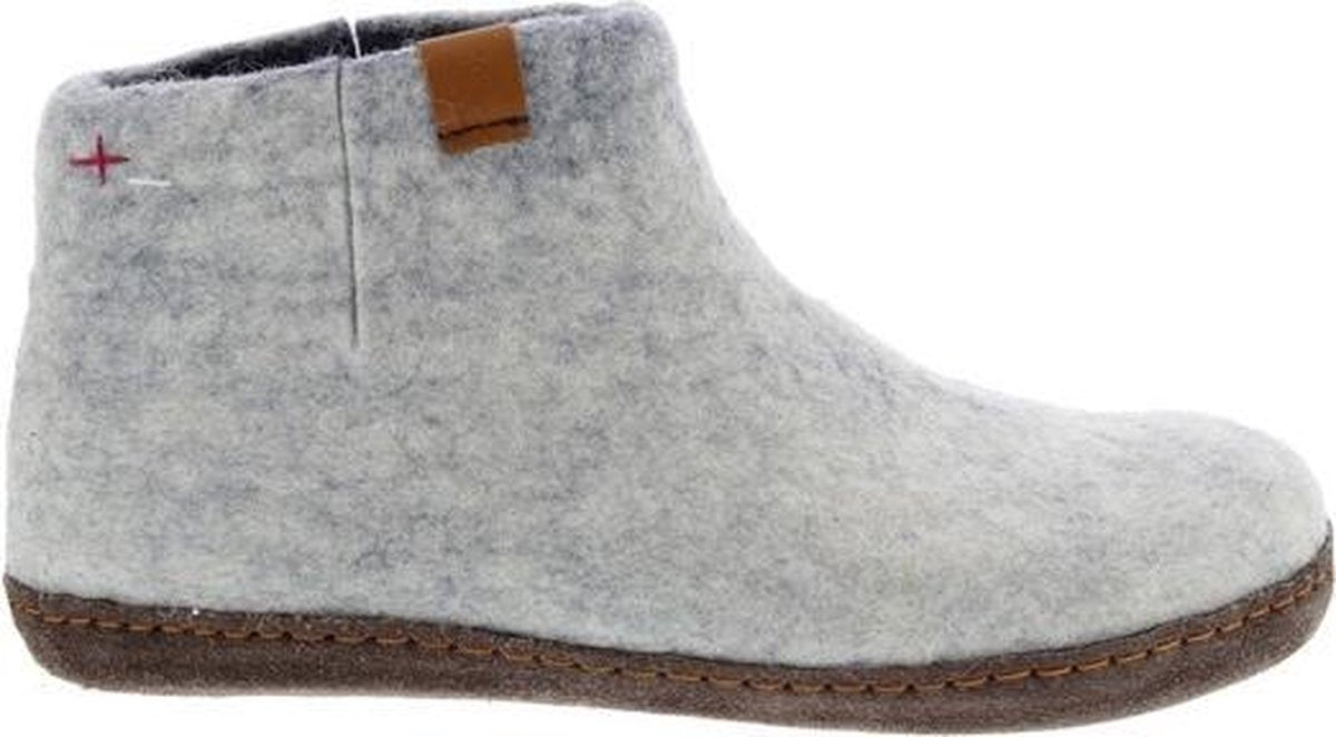 Tofvel Handgemaakte Nepalese Pantoffels - Naturel - Maat 37