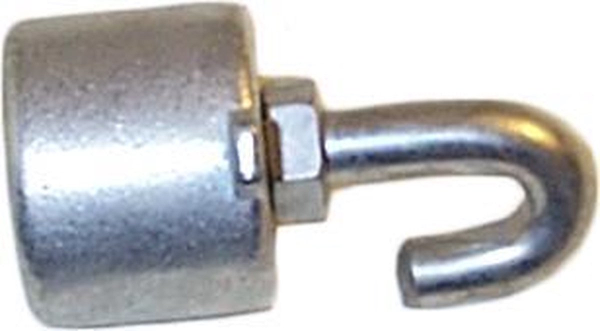 Eindstuk ronde haak - 43 mm - Borststang - Paard - Paardentrailer