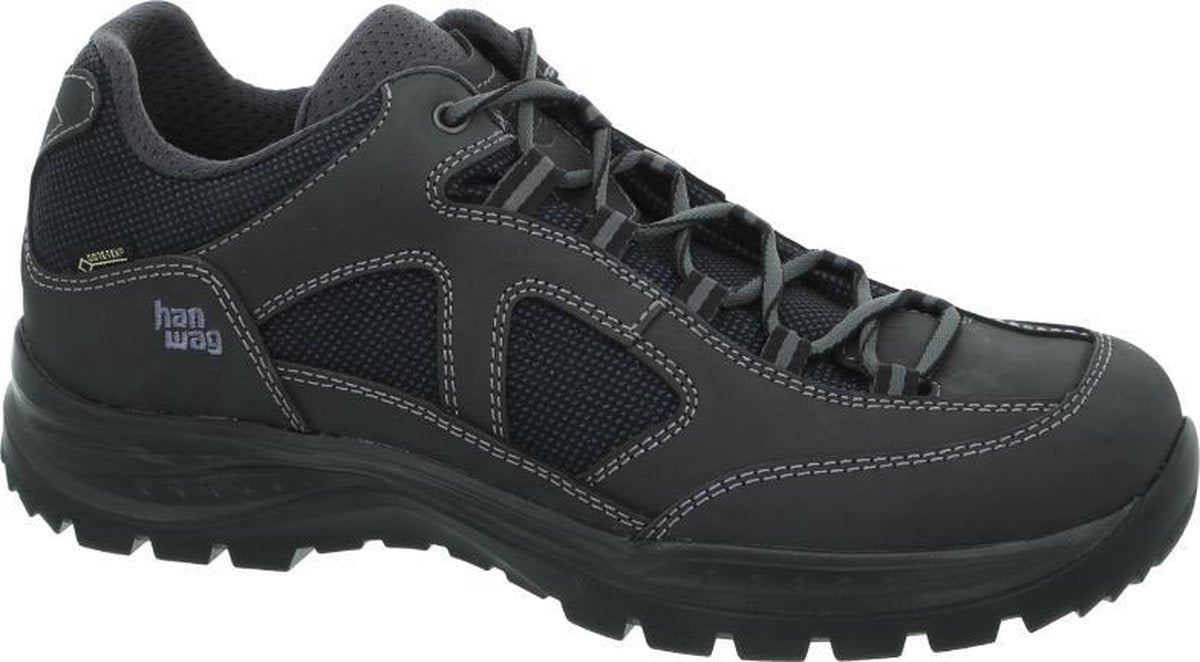 Hanwag Gritstone GTX Wide heren berg- en wandelschoenen antraciet