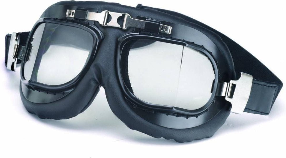 Redbike navigator pilotenbril zwart - helder glas