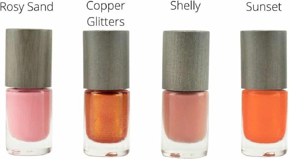 Boho Vegan Nail Polish Copper Glitters 88