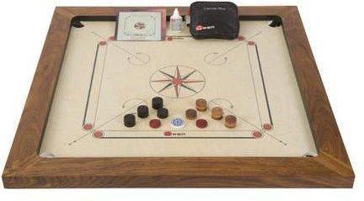 Championship Carrom Set - Professioneel bordspel