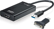 j5create JUA350 Externe videokaart Aantal ondersteunende monitors: 1