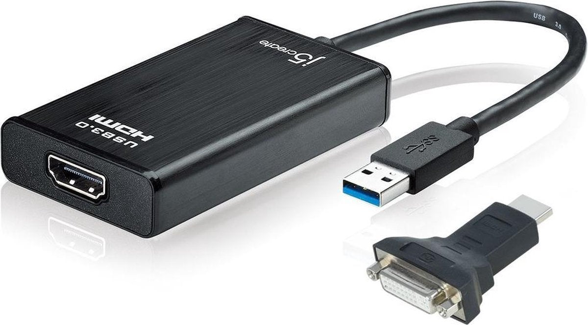 j5create JUA350 Externe videokaart Aantal ondersteunende monitors: 1