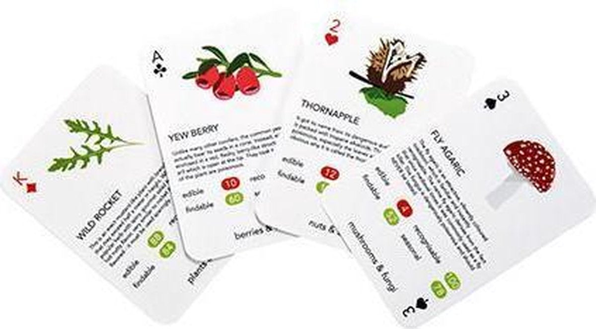 Foragers Playing Cards