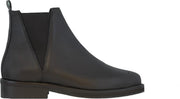 Tango | Pleun fat 65-a p.w black leather/brogue chelsea - black sole | Maat: 37