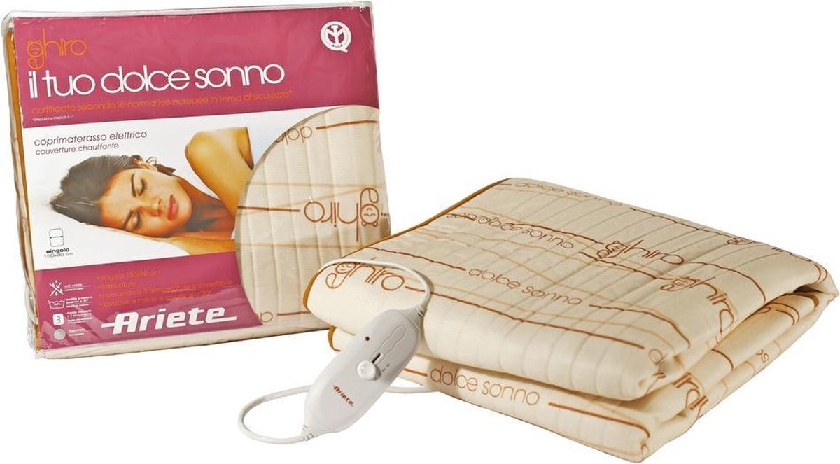 Ariete Electric Underblanket Quilted single mod.8810