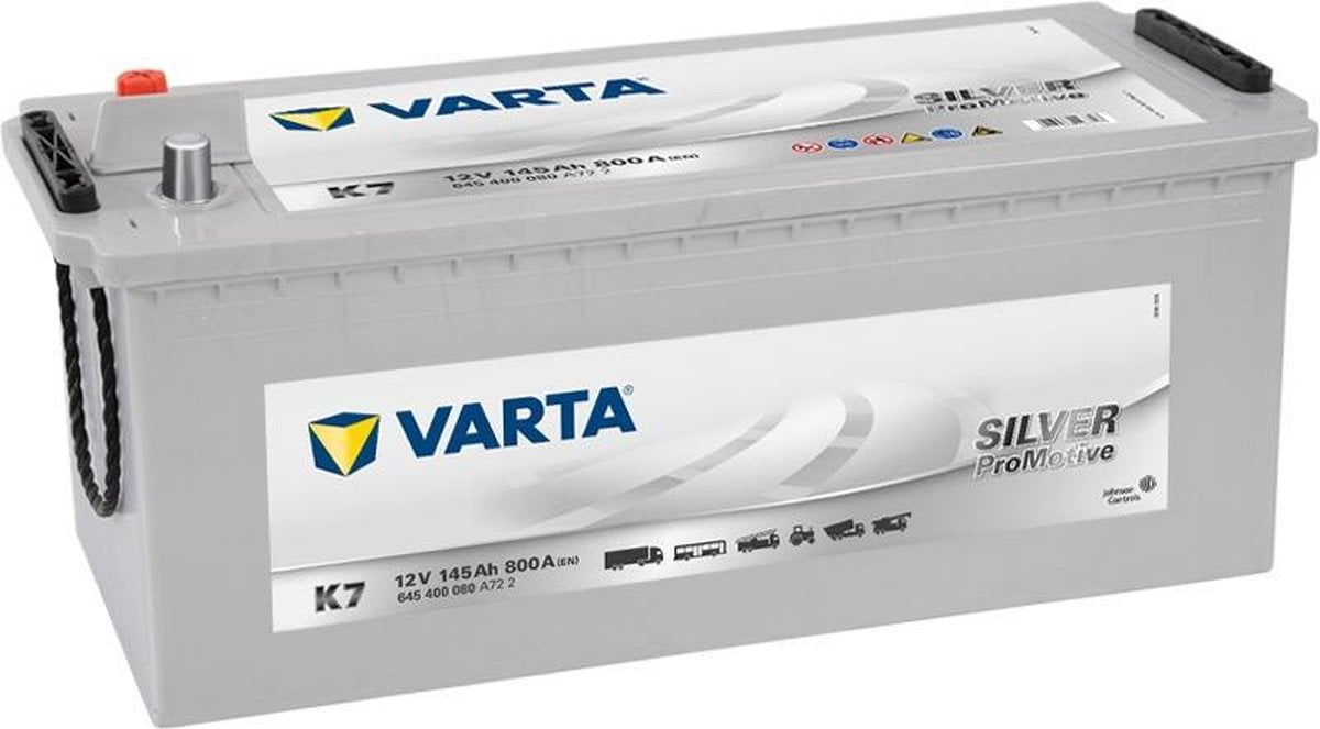 Varta Promotive SHD 645 400 080 A722 K7 12Volt 145 Ah 800A/EN Start Accu 4016987128817