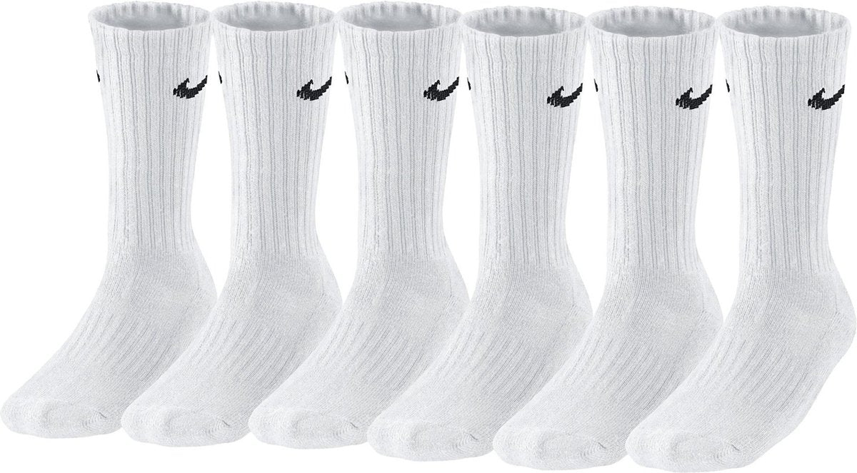Nike Nike Swoosh Sport Sokken Sokken - Maat 42-46 - Unisex - wit - zwart