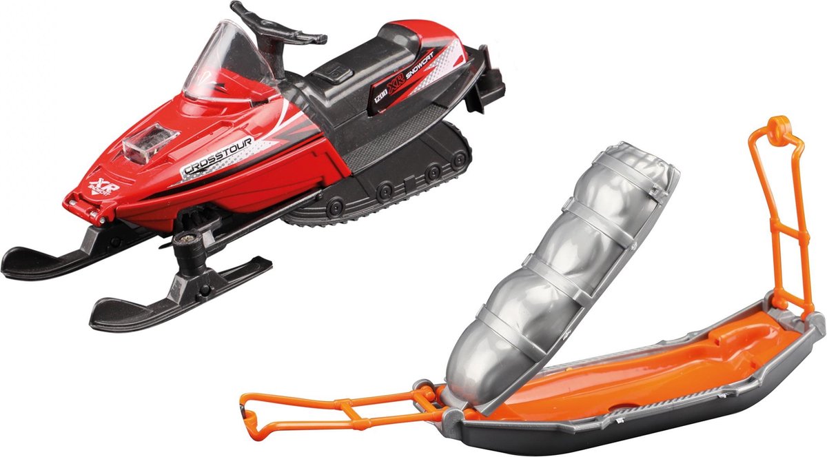 Toi-toys Sneeuwscooter Met Slee Jongens Pull-back Oranje