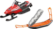 Toi-toys Sneeuwscooter Met Slee Jongens Pull-back Oranje