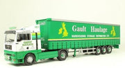 MAN TGA 4x2 + Curtainside Semitrailer 'Gault Haulage' - 1:50 - Corgi