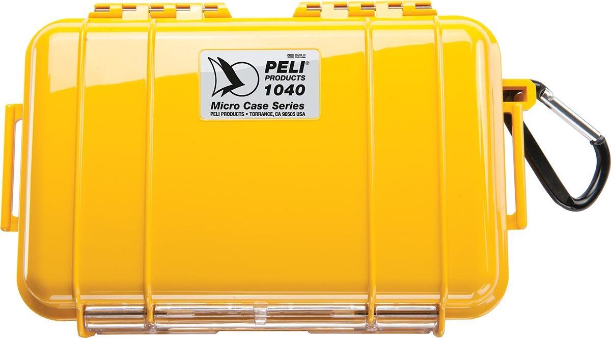 Peli Case 1040 Micro Geel/Zwart
