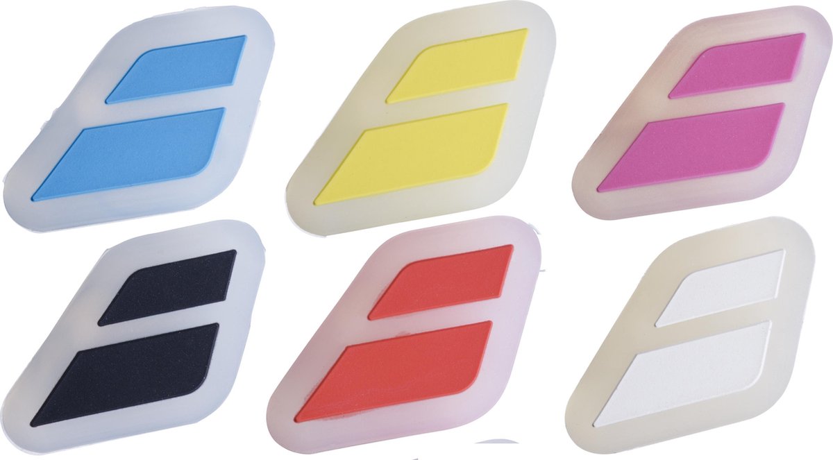Babolat FLAG dempers - assorti - 6 stuks