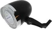 K-parts LED Fietskoplamp Zwart / Chroom Compact