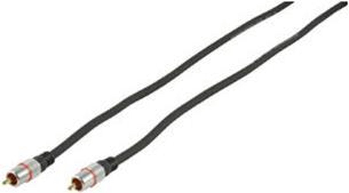 HQ 1.5m RCA M/M 1.5m RCA RCA Zwart audio kabel