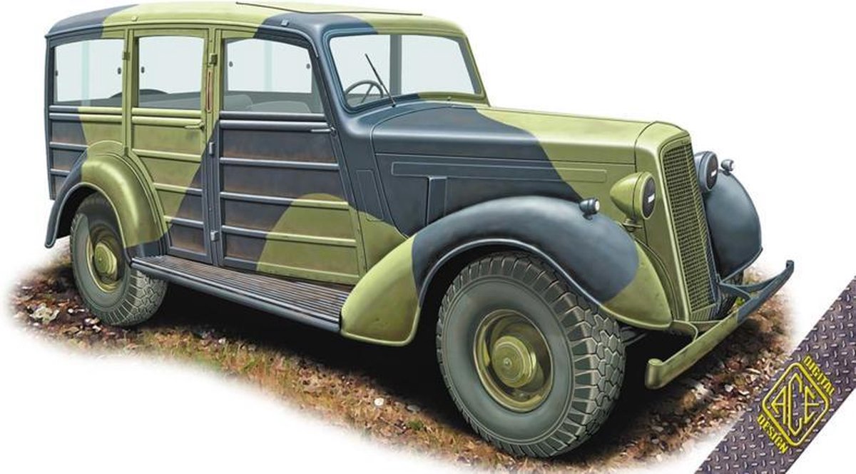 Ace | 72551 | Super Snipe Heavy Utility (Woodie) | 1:72