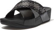 FitFlop  Vrouwen   Slippers / Damesschoenen Lulu silky weave - Zwart - Maat 37