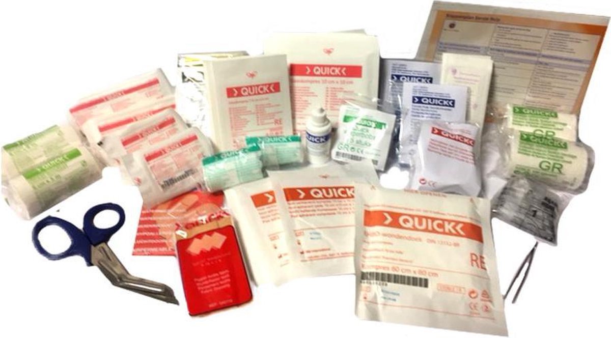 Complete navulling verbandkoffer EHBO & BHV