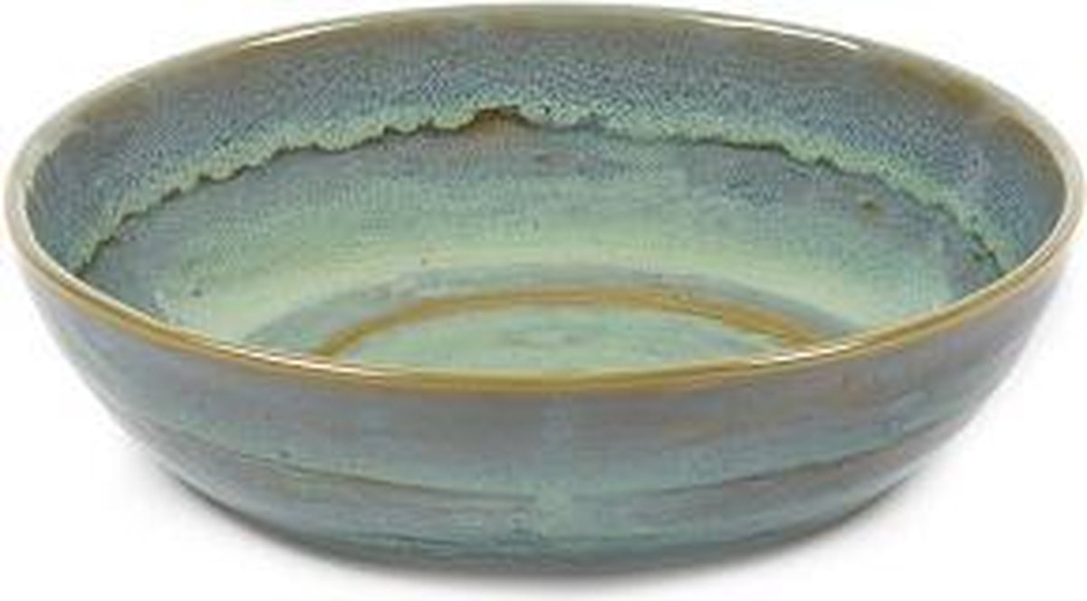 SERAX - Pure - Diep bord 20cm h5cm Zeegroen