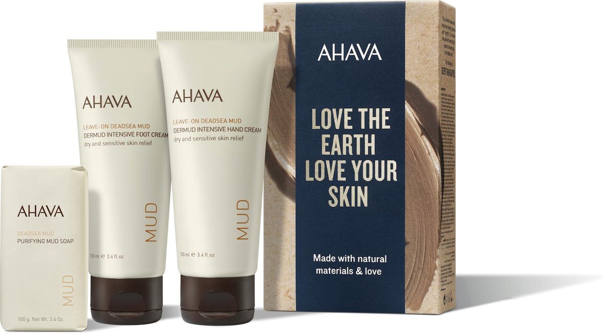 Ahava gift naturally pure mud trio