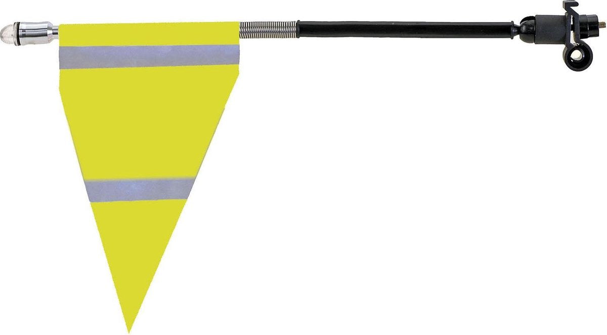 M-wave Veiligheidsvlag Geel 20 Cm