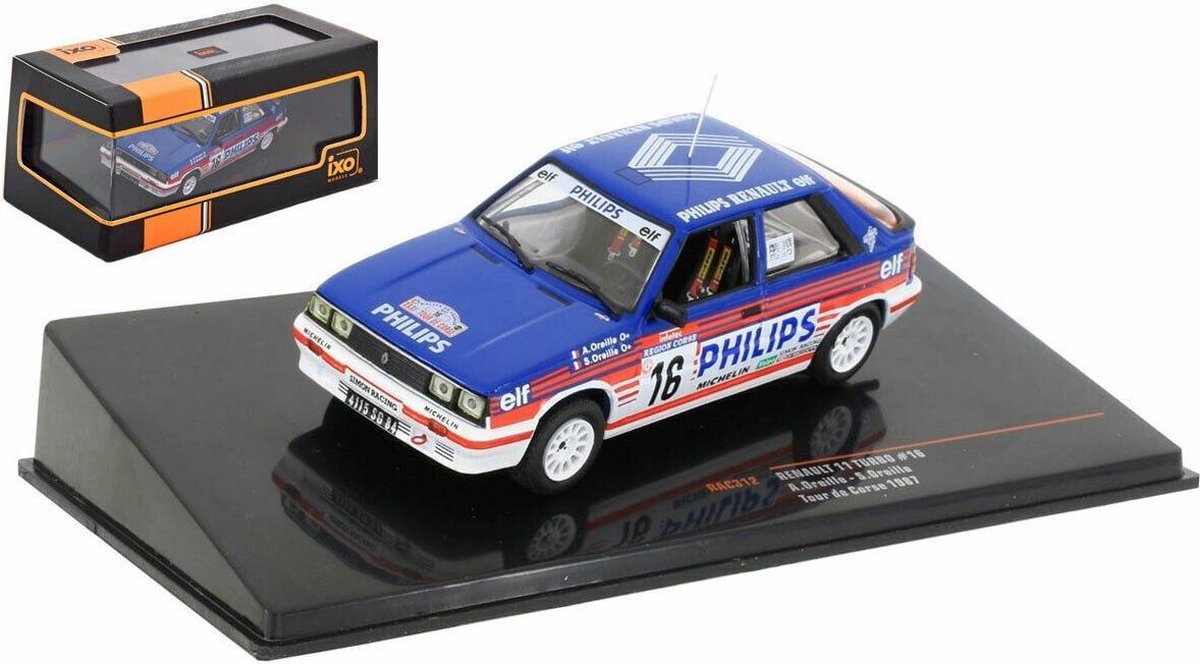 Renault R11 Turbo #16 Rally Tour de Corse 1987