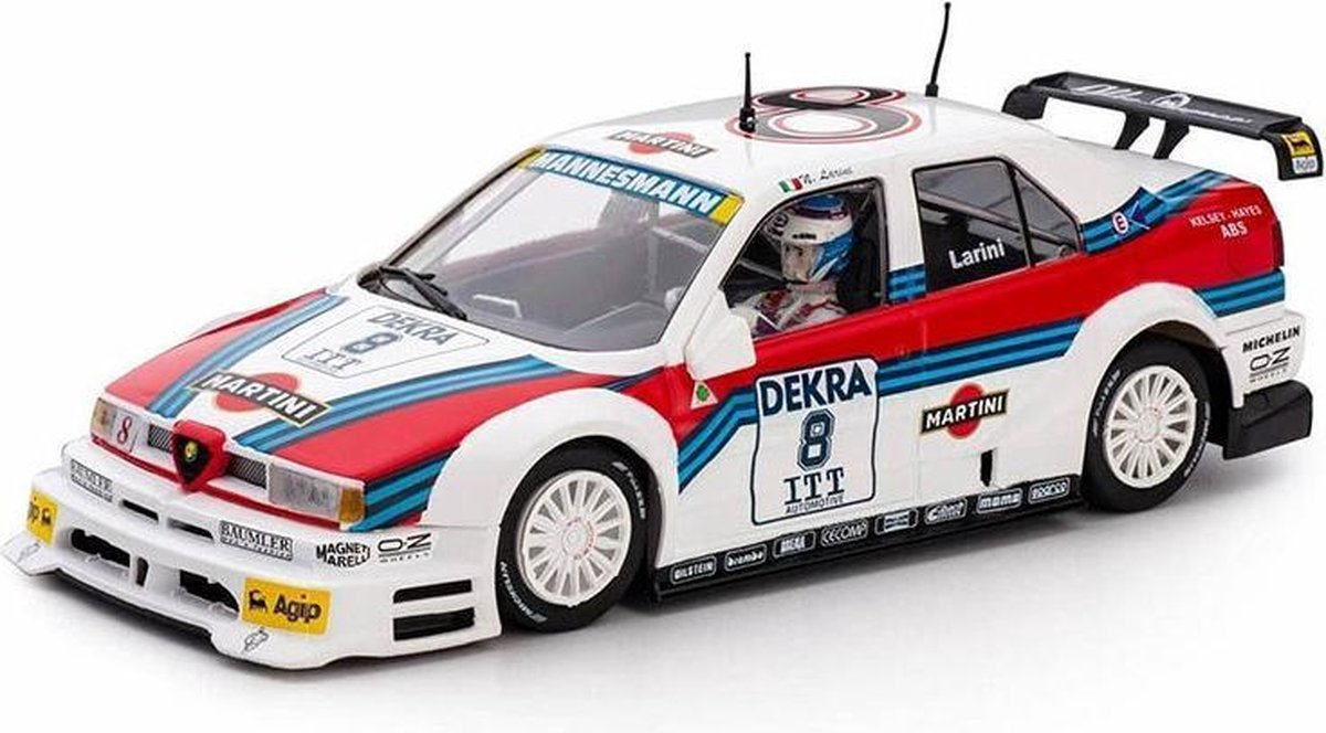 1995 Alfa Romeo 155 DTM Martini Racing Team #8 (Wit) 1/43 Minichamps