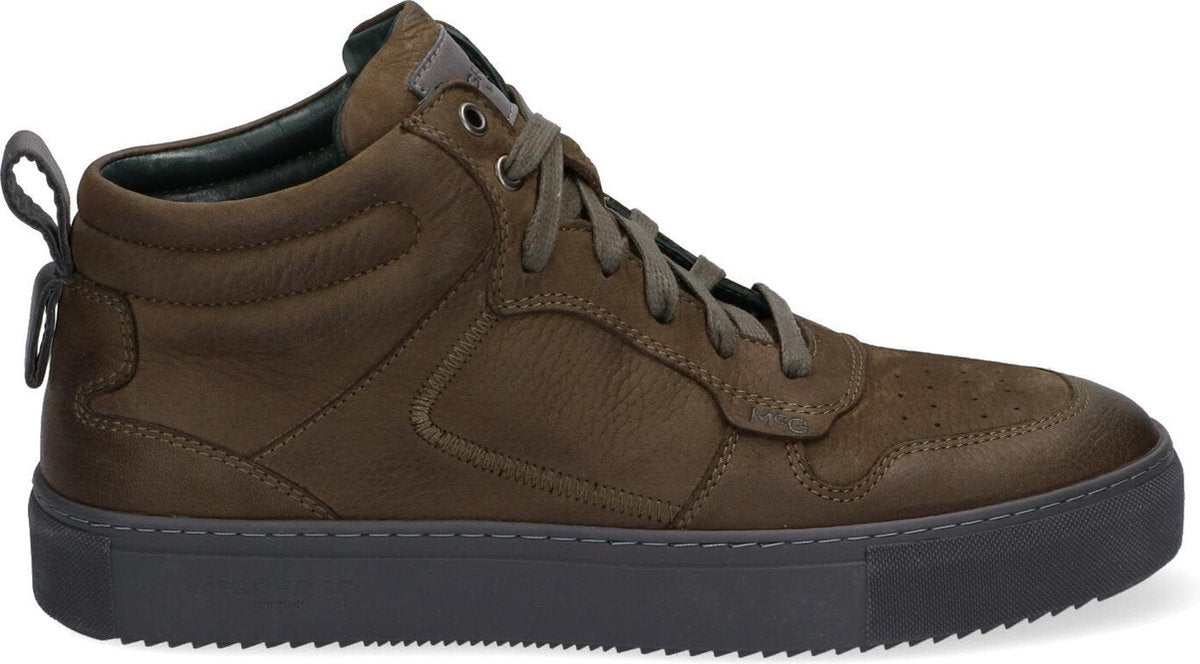 McGregor Heren Sneakers - Groen - Lage Sneakers - Leer - Veters
