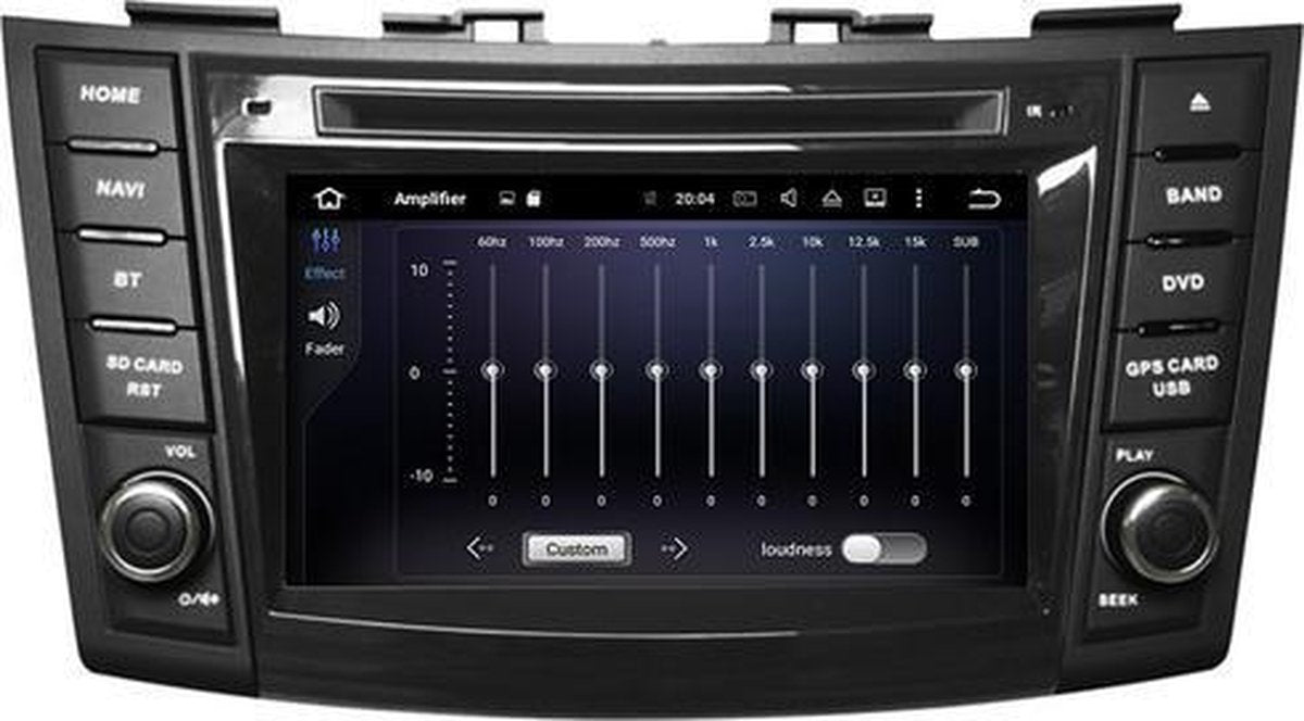 Suzuki Swift 2010-2017 radio navigatie Android 10 dab+ 64gb