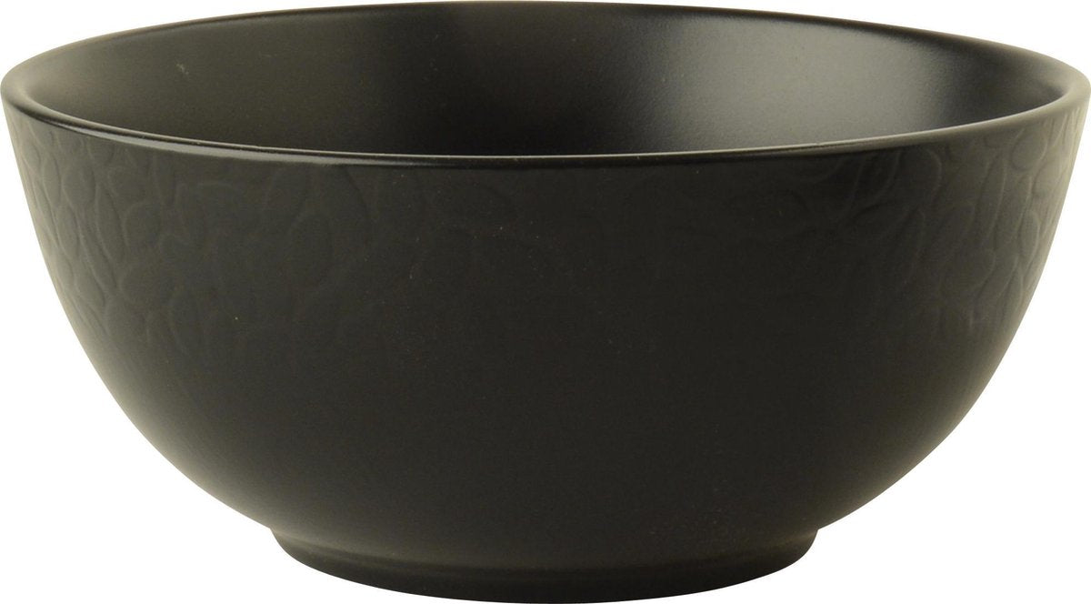 Palmer Rodondo Schaal - 15 cm - Zwart