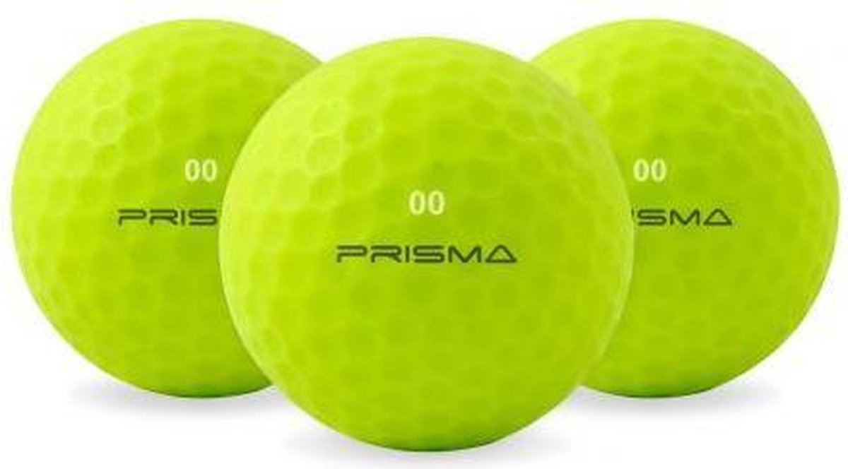 Masters Prisma Fluoro Golfballen Yellow