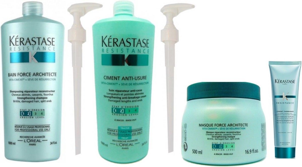 Beschadigd haar pakket Kérastase Resistance XL