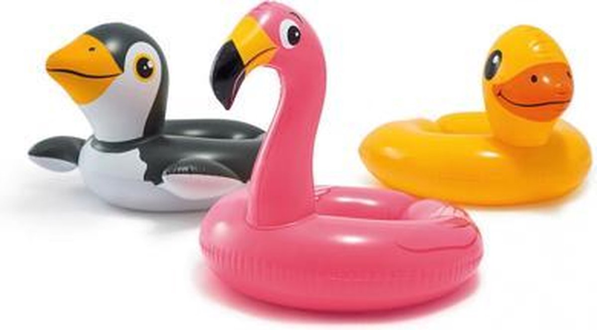 Intex Zwemring/zwemband - dierfiguur- 3 stuks