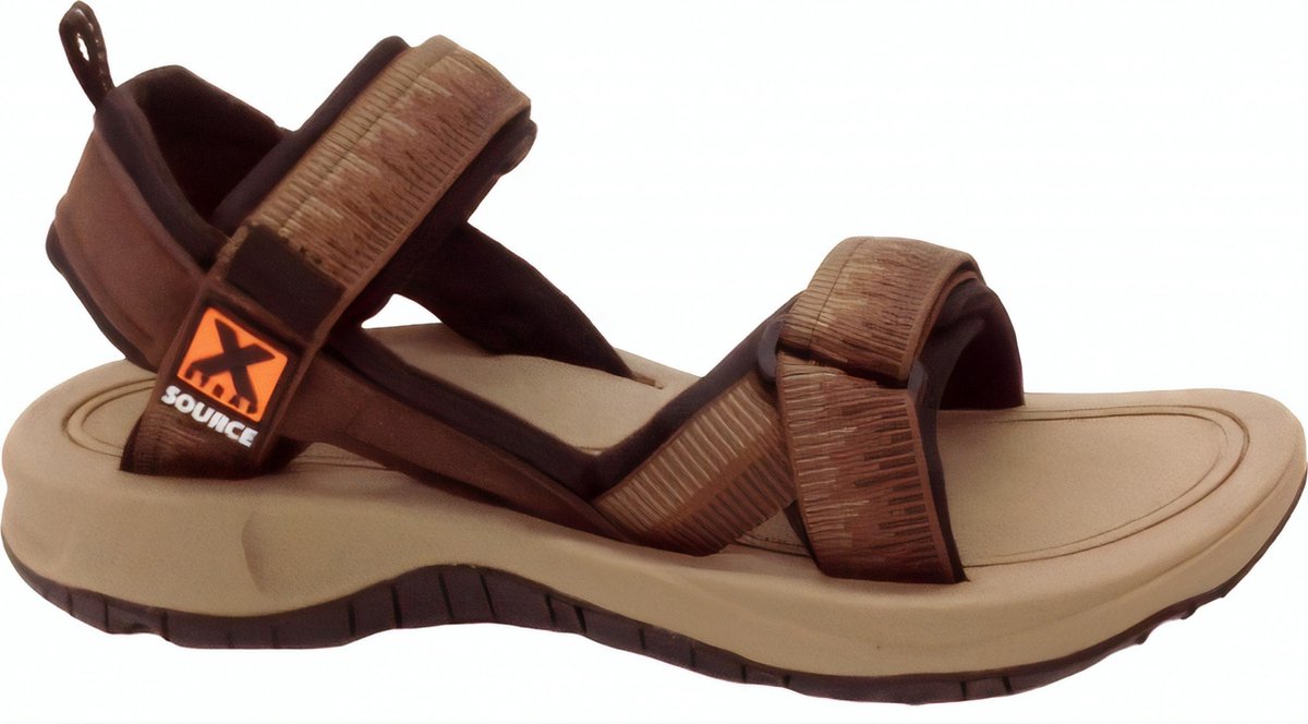 Source Sandalen Gobi Heren Eva/polyester/microfiber Bruin Mt 46