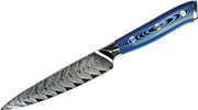 Damascus Mes - Professioneel - Utility 23cm - Damast staal - Japans mes - Damast mes - Schilmes - 67 Lagen - Vlijscherm - Keukenmes - Chef - 5 inch