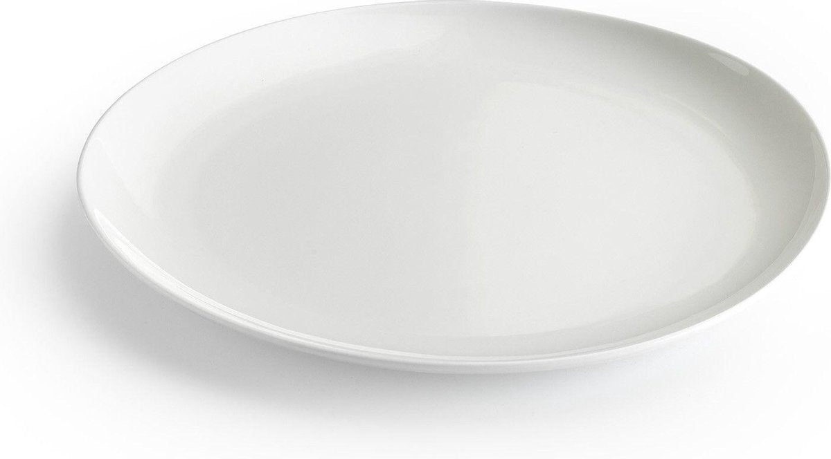Chic PERLA plat bord 21 cm wit (set/4)